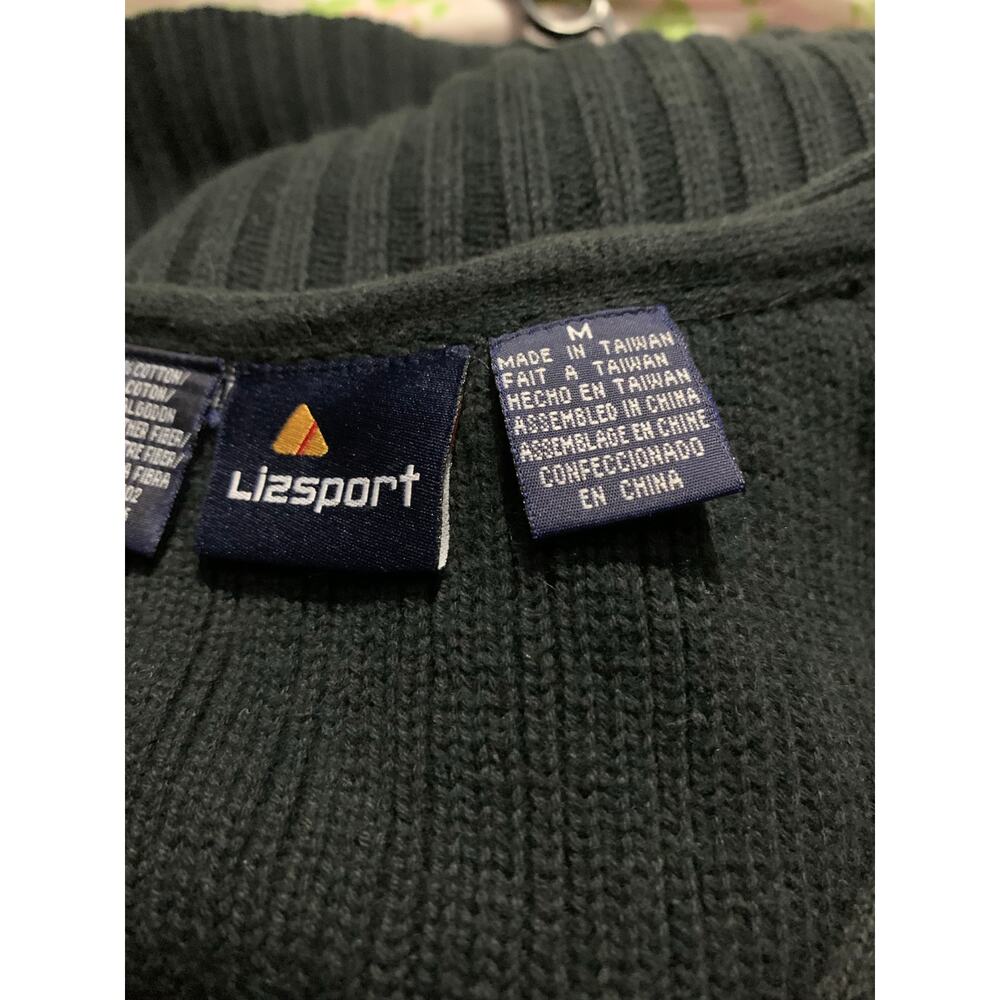 Liz Sport Sweater Vest Vintage sz M - Picture 9 of 10